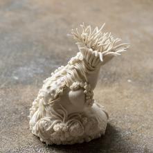 Anemona, porcelain, 10,5 x 10 x 14 cm, 2020 ©Fondation Bruckner