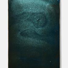 CuCO3 Black, 2017, ceramic, 27 cm × 40 cm x 2cm