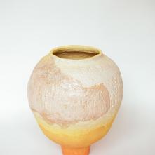 Sunrise vase, 2021, stoneware, glaze